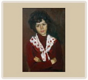 Портрет жены. — х.м. — 80х60 — 1980
