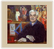 Портрет художника Пирожевского А. И. — х.м. — 70х70 — 2004