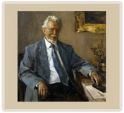 Портрет профессора Пунина А. Л. — х.м. — 82х81 — 2003
