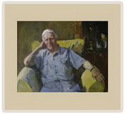 Портрет художника Щедрова И. И. — х.м. — 60х82 — 2008