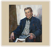 Портрет художника Михаила Повилицы. — х.м. — 80х70 — 2013
