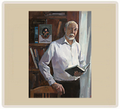 Портрет писателя Костина Б. А. — х.м. — 90x60 — 2016